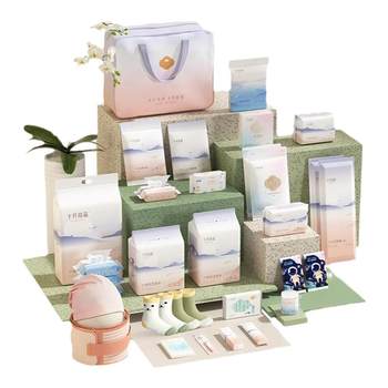 The october crystal maternity kit is complete and practical