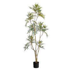 Top Ten Benefits of Simulated Green Plants: Indoor Living Room Tv Cabinet, Antique Style Large Floor-Standing Artificial Plant Potted Tree
