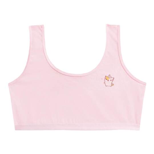 Primary school students' development period underwear pure cotton girls vest