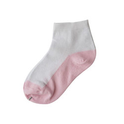 Children's socks white cotton summer boat socks boys and girls mid-calf socks mesh thin cotton student socks short socks