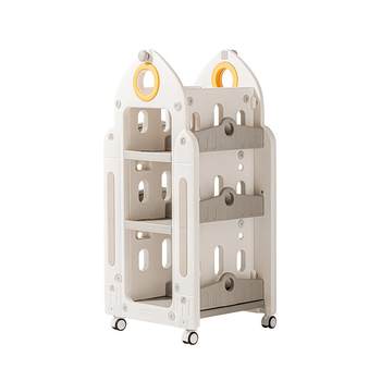 Mloong manlong picture book shelf integrated floor storage cabinet