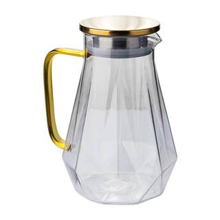 High temperature resistant cold water kettle high borosilicate glass