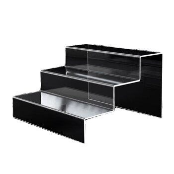 Acrylic step-type display rack shoe rack figure storage