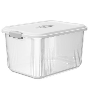 Ivslan storage box high-transparent hand-held seal with cover
