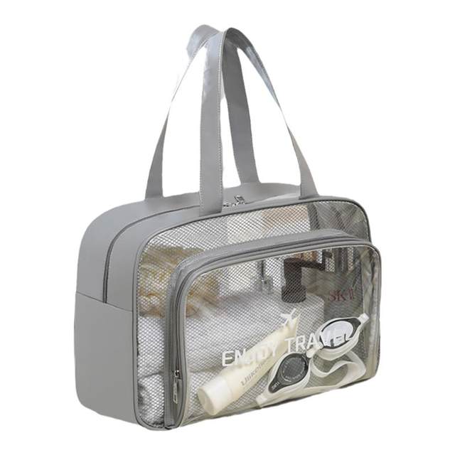 Waterproof large capacity swimming bag portable toiletries