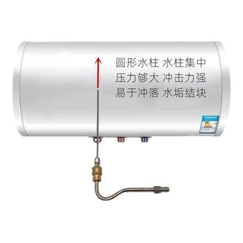 Water heater high pressure needle washing machine inner liner cleaning water gun spray needle air conditioner air energy large elbow spray gun accessories