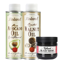 Rolande walnut oil fried avocado oil black sesame paste for children baby food supplement manual for infants and young children