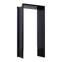 Extremely narrow stainless steel pass cover minimalist window cover door cover pass aluminum alloy edge window frame door frame cover frame window