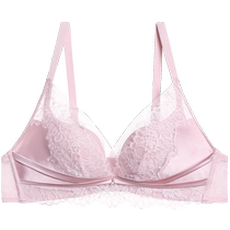 Admiring Underwear Womens Starry Walk Without Wires Medium Thick Hidden Hole Cup Small Breast Push Up Bra AM178521