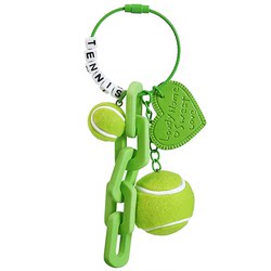 Original design tennis pendant, cute accessories, peripheral key chain bag, competition souvenir, prize gift