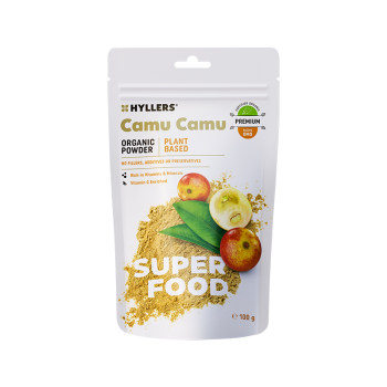 Hyllers Organic Camu Camu VC Powder ວິຕາມິນຊີ ຜະລິດຕະພັນເພື່ອສຸຂະພາບ ລົບຮອຍເຫຼືອງ, ຫຼຸດຄວາມມືດ, ປັບສີຜິວໃຫ້ສົດໃສ, ດື່ມນໍ້າໃຫ້ຂາວໃສ