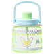 Small potato children's straw water cup large capacity water bottle