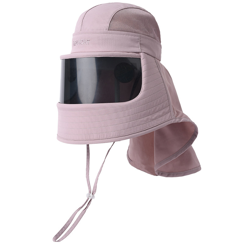 卡蒙防晒帽全方位一体医美术后防晒面罩遮脸透气骑行护颈遮阳帽女
