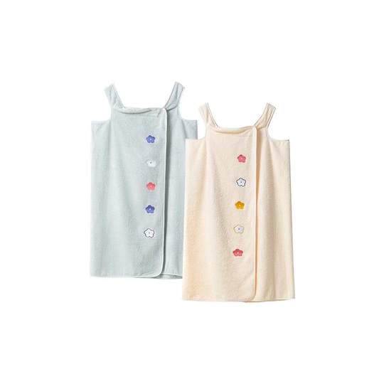 Toalla de baño, albornoz y falda de baño de algodón puro Sanli