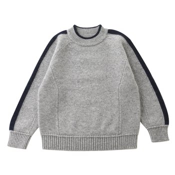 Hongye yuntai 100% pure cashmere boys sweater autumn and winter baby knitted sweater thickened high-end children's cashmere sweater Hongye yuntai 100% pure cashmere boys sweater autumn and winter baby knitted sweater thickened high-end children's cashmere sweater