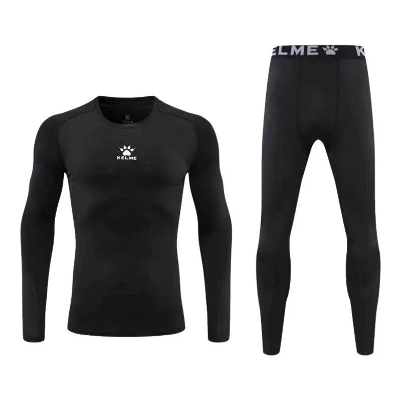 Kalmei tights sports long-sleeved fleece training clothes
