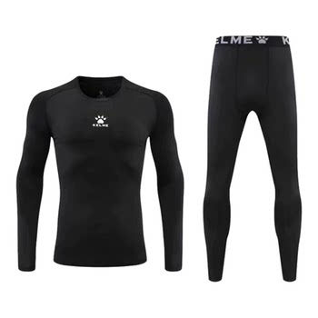 Kalmei tights sports long-sleeved fleece training clothes