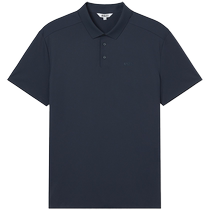 AIGLE spring and summer classic mens UPF40 anti-UV cool sweat-wicking short-sleeved POLOT shirt