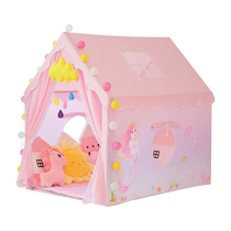 Small Tent Indoor Children Girl Princess Castle Play With House Baby Game Home Little House Can Sleep God