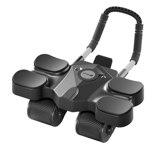 Youmei four-wheel abdominal fitness wheel automatically rebounds