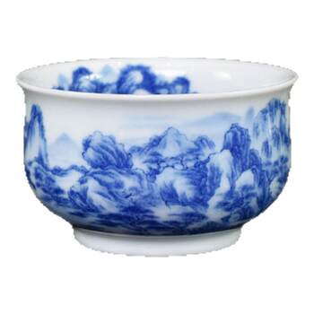 Jingdezhen blue and white porcelain cup