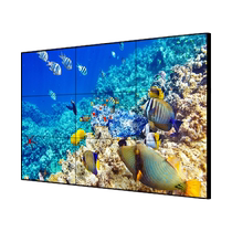 High-definition liquid crystal splicing screen 46-65-inch seamless 4k TV wall monitoring advertising conference LED display large screen