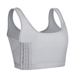 Marriage corset les underwear, breast shrinking and wrapping, handsome t, big breasts appear small, breathable and non-sense, super flat summer thin vest for women