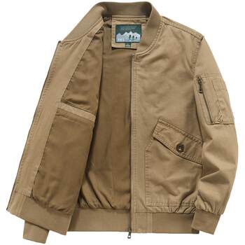 Spring and autumn bomber jacket men's baseball jacket