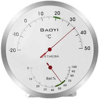 Indoor high-precision stainless steel thermometer