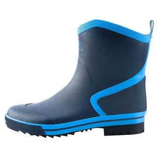 Men's mid-calf rain boots are very popular waterproof rubber