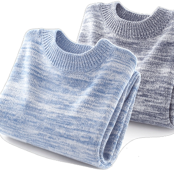 Duomiaowu boys' pure cotton gauze warm sweater