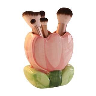 创意花朵笔筒收纳摆件生日礼物送女生闺蜜实用小众高级感儿童女孩