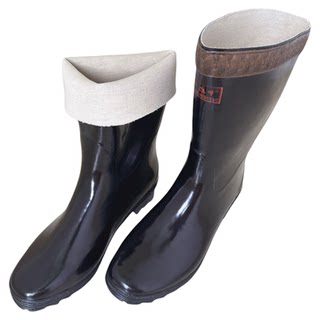 Zhengfeng mid-high anti-slip, wear-resistant and waterproof rubber rain boots