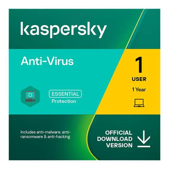 【续费专用】Kaspersky卡巴斯基反病毒软件1用户1年订阅vip激活码 支持重装正版 品牌旗舰店