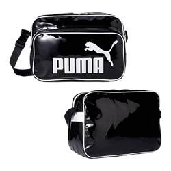 일본 직통 23L PUMA 남녀 트레이닝 PU 숄더 M 숄더백 스포츠 가방 에나멜 가방 P