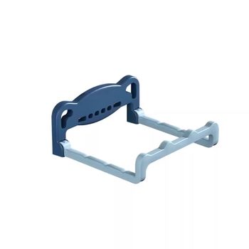 Foldable wall-mounted washbasin rack bathroom without punching storage rack bathroom toilet toilet bath foot basin storage drain rack