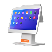 家纺店专用收银机一体机双屏商用鞋帽箱包服装精品店收银系统超市便利店会员管理系统专用软件商米Q宝收款机