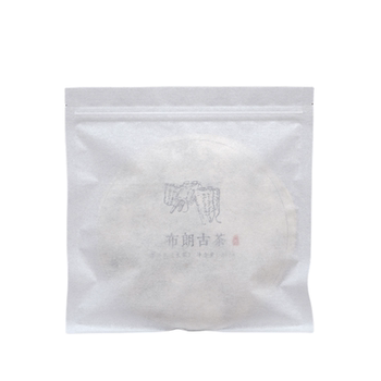 Multi-size packaging bag for transparent tissue tea cakes
