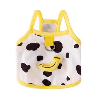 Hippie dog three-dimensional fruit traction harness