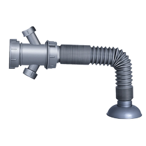 Submarine kitchen sink drain pipe accessories drain pipe sink sink drain set sewer pipe