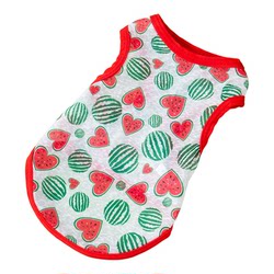 Summer Thin Cat Clothes Pet Anti-Shedding Vest Ragdoll British Shorthair American Shorthair Summer Dog Cool Air-Conditioning Clothes