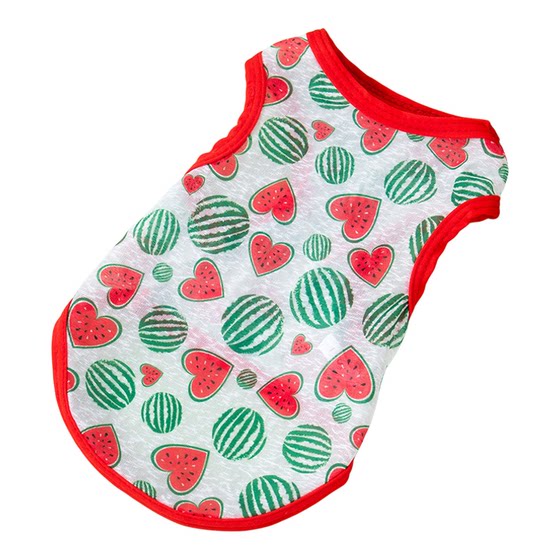 Summer thin cat clothes pet anti-shedding vest Ragdoll British short American short summer dog cool air-conditioned clothes