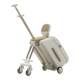 Lecoco baby walking suitcase can mount children's baby suitcase trolley case baby walking artifact
