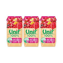 Unif100% fruits composés de fruits à baies pur jus de fruits et de légumes 0 0 Ajouter un jus de légumes à museau léger 200ml * 3 boîtes