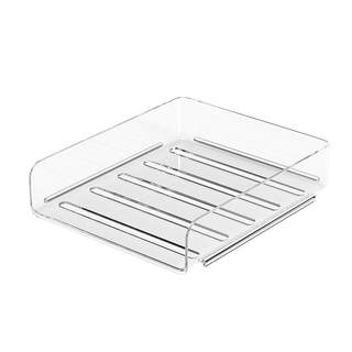 整理师推荐桌面书本收纳架书桌置物架文件书架亚克力空间利用神器