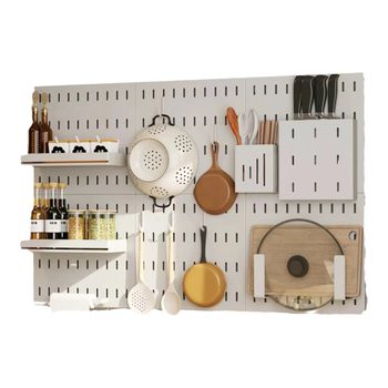 Store display hook hanger board hole board