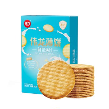 Weilong milk breakfast biscuits are rich in calcium, iron and zinc