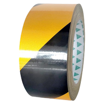 Pure yellow warning tape reflective warning tape reflective warning line yellow and black warning line yellow and black twill warning line reflective sticker reflective film safety warning line warning tape