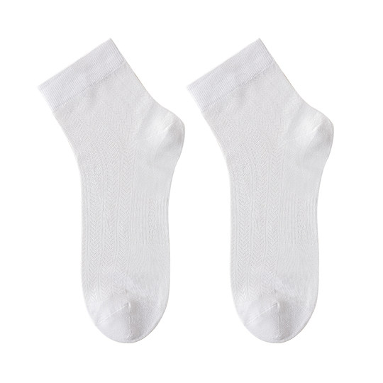 Mulberry silk stockings men's mesh breathable short socks