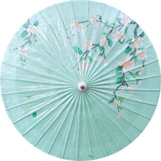 Oil-paper umbrella, pure handmade traditional rainproof tung oil jasmine